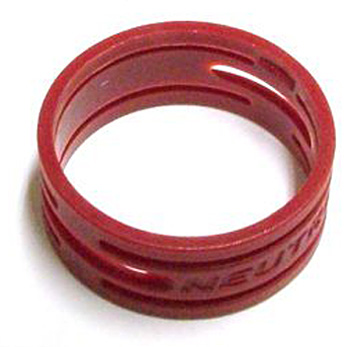 NEUTRIK COLORED CODING RINGS FOR XLR RED