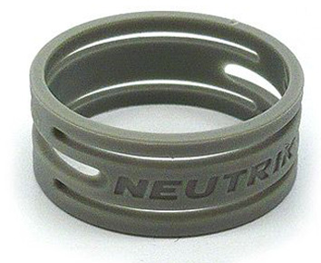 NEUTRIK COLORED CODING RINGS FOR XLR GREY