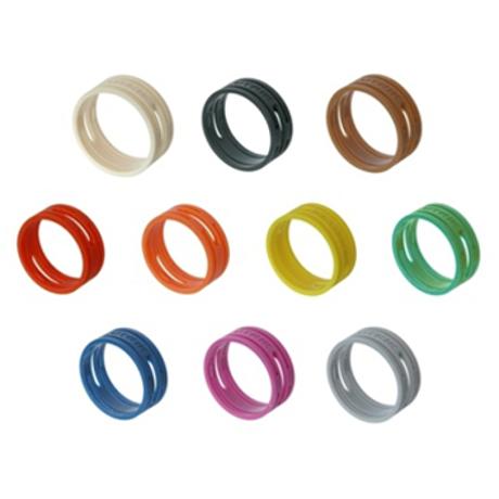 NEUTRIK COLORED CODING RINGS FOR XLR ORANGE