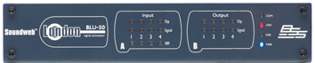 BSS NETWORKED SIGNAL PROCESSOR 4 analog in 4 analog out